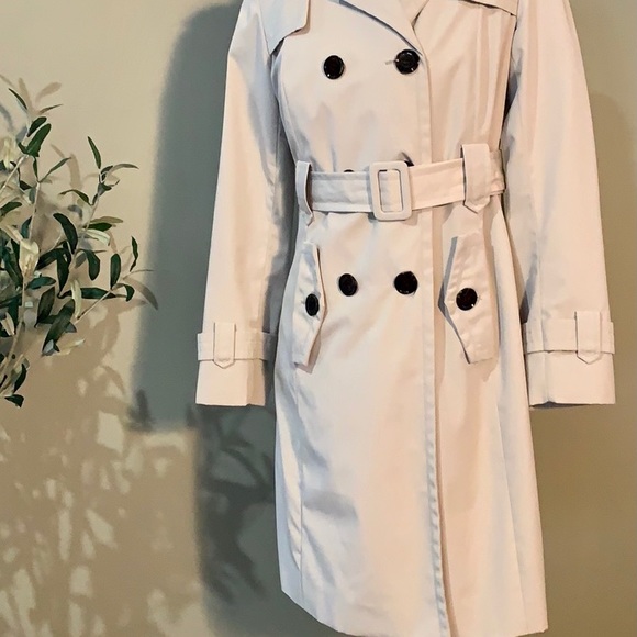 Women’s Calvin Klein Trench Coat Size P/S - Picture 4 of 8